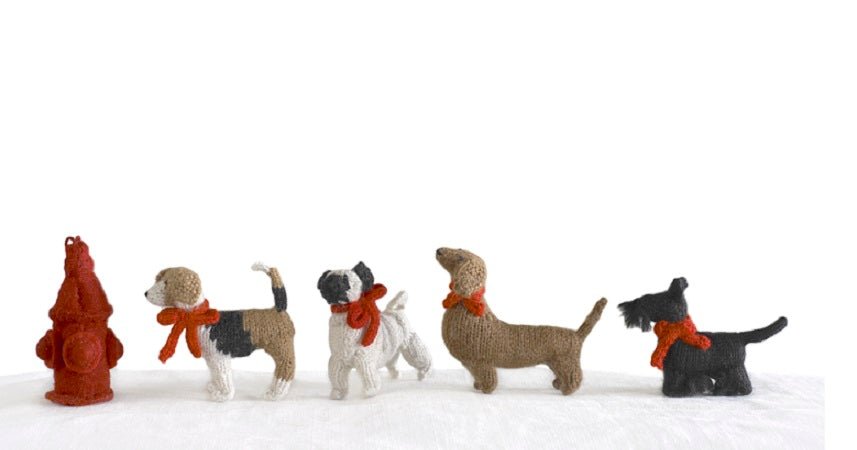 Great Dane Dog Hand Knit Christmas Ornament Arcadia Home