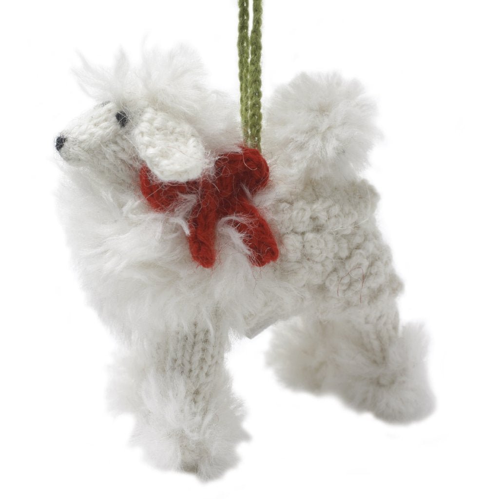 Weimaraner Dog Hand Knit Christmas Ornament Arcadia Home