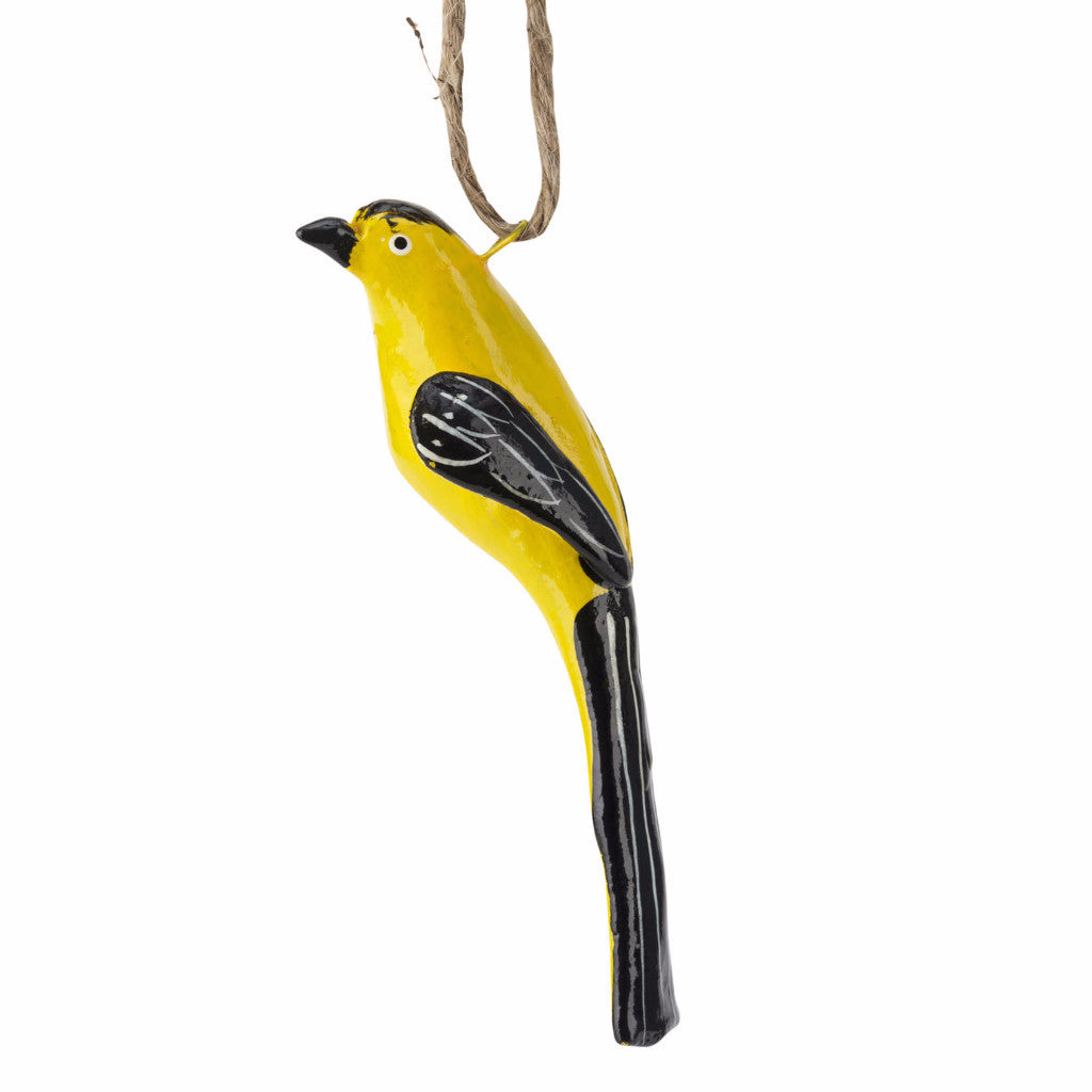 Goldfinch Ornament in Hand Painted Ceramic – Arcadia Home