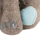 Pink Elephant Door Stop Hand Felted Wool Arcadia Home
